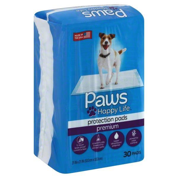 Paws Premium Dog Training Pads (21"*21")