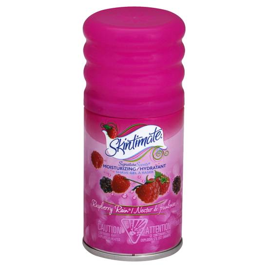Skintimate Moisturizing Hydratant Raspberry Rain Shave Gel (2.75 oz)