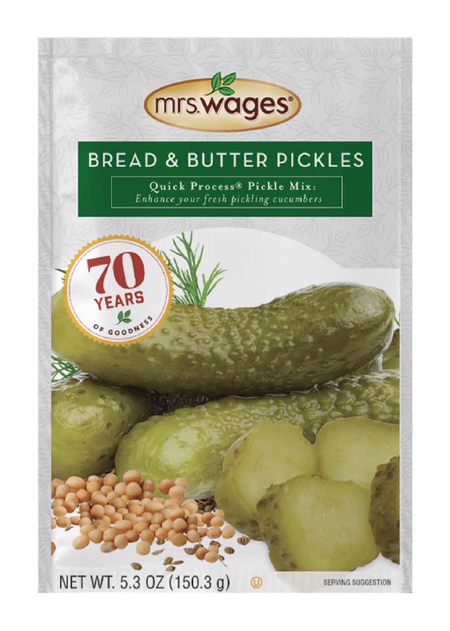 Mrs. Wages Bread And Butter Pickle Mix 5.3 Oz 1 Pk