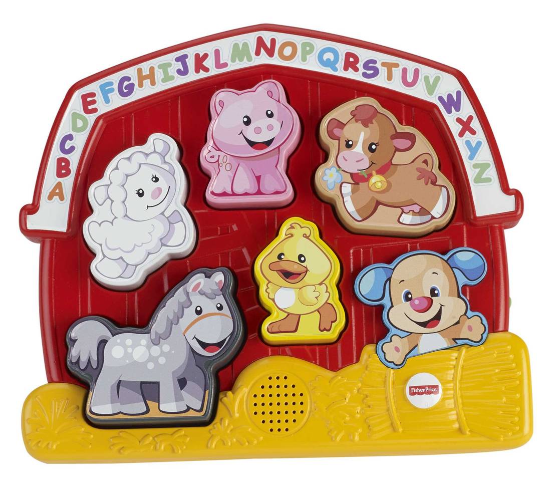 Mattel · F-p surtido rompecabezas sonidos animal