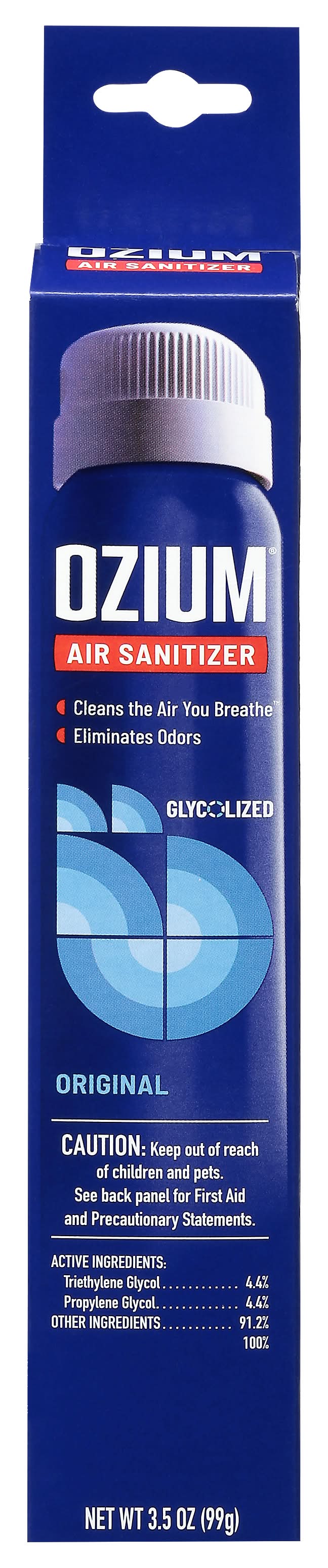 Ozium Air Sanitizer Aerosol, Original Scent (3.5 oz)