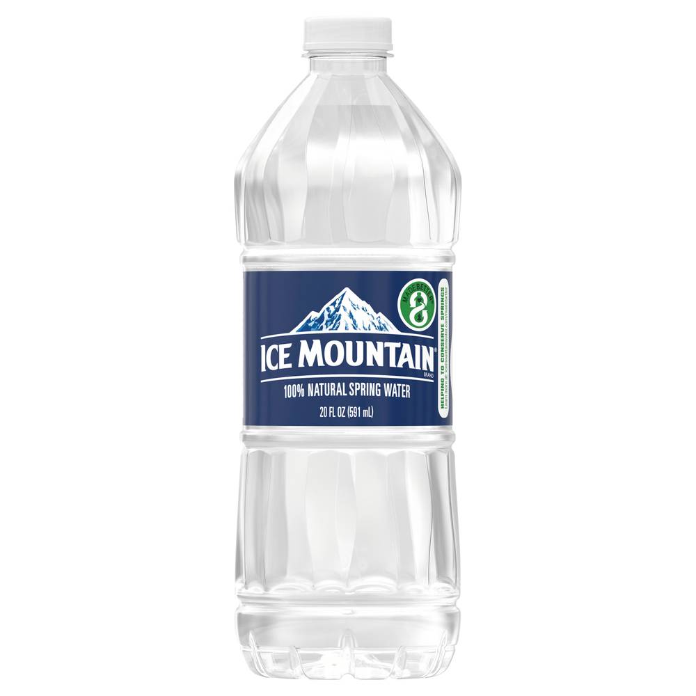 Ice Mountain Natural Spring Water (20 fl oz)