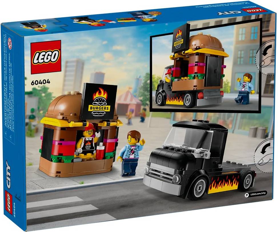 LEGO City Burger Truck Building Set