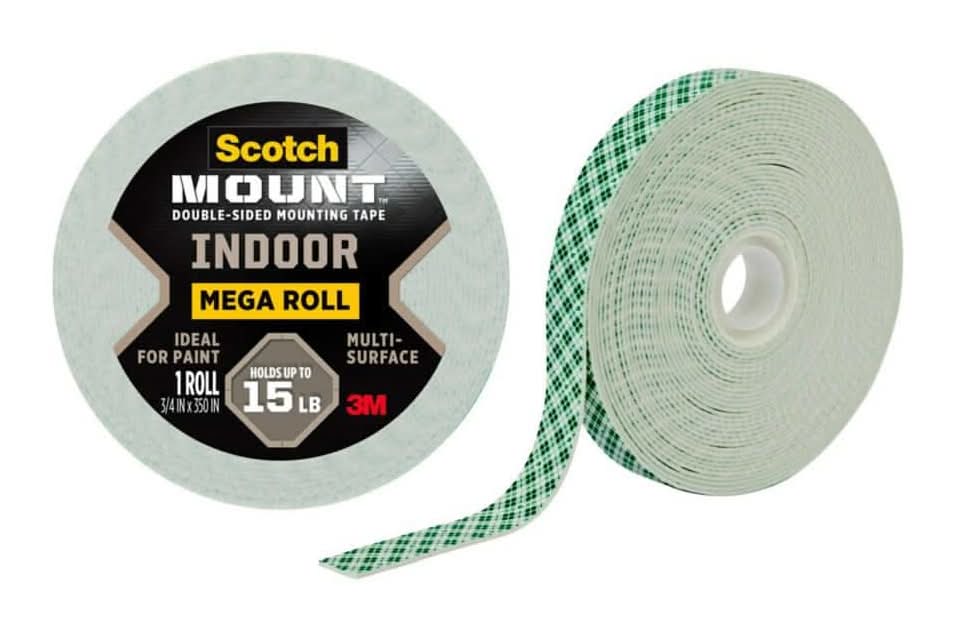 Scotch 0.75 In. X 9.72 Yds. Permanent Double Sided Indoor Mounting Tape