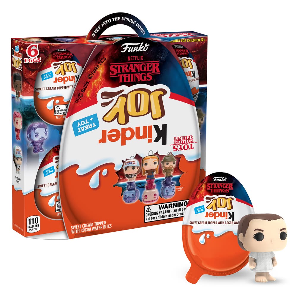 Kinder Joy Treat + Toy Chocolate Eggs (4.2 oz, 6 ct)