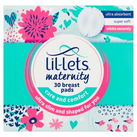 Lil-Lets Super Soft Maternity Breast Pads (30 pack)