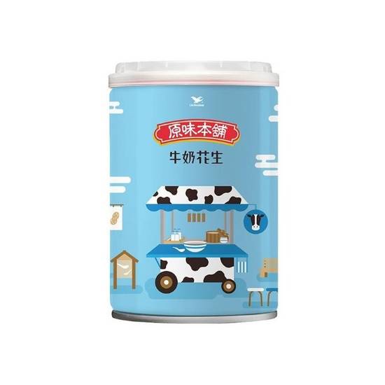 原味本舖牛奶花生CAN255