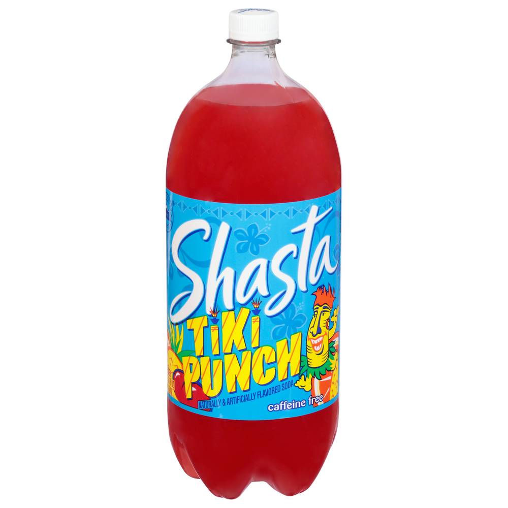 Shasta Tiki Punch Soda Caffeine Free (2 L)