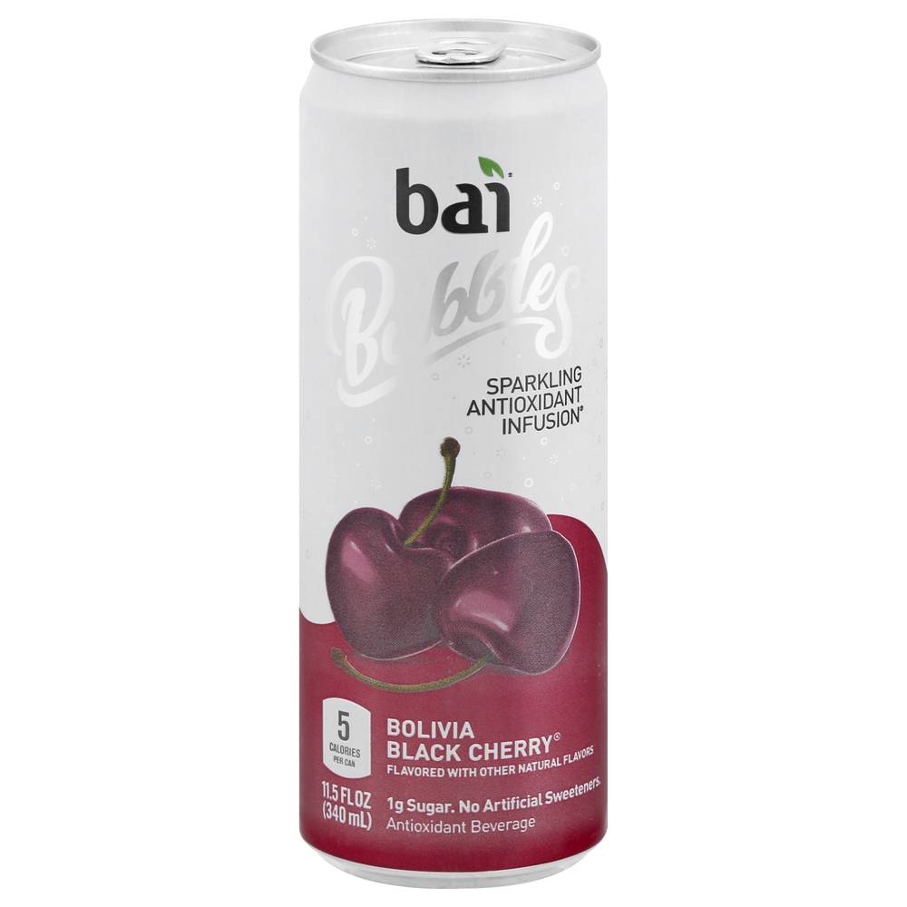 Bai Bubbles Bolivia Black Cherry Antioxidant Infusion Sparkling Water (11.5 fl oz)