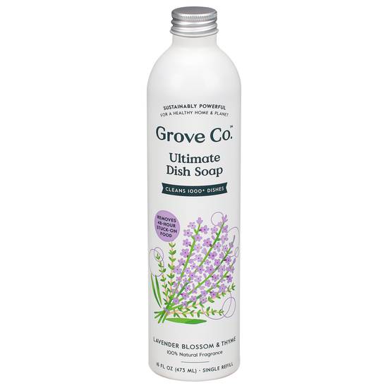 Grove Co. Ultimate Single Refill Lavender Blossom & Thyme Dish Soap