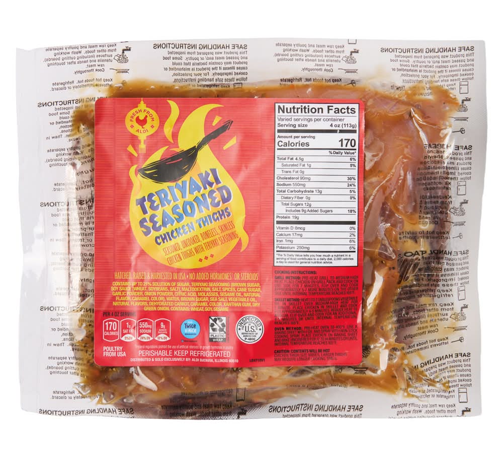 Fresh Teriyaki Seasoned Chicken