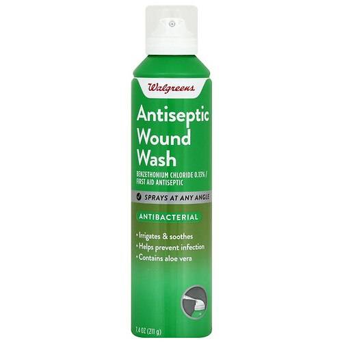 Walgreens Antiseptic Wound Wash - 7.4 oz