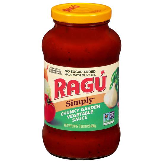 Ragú Simply Chunky Garden Vegetable Pasta Sauce