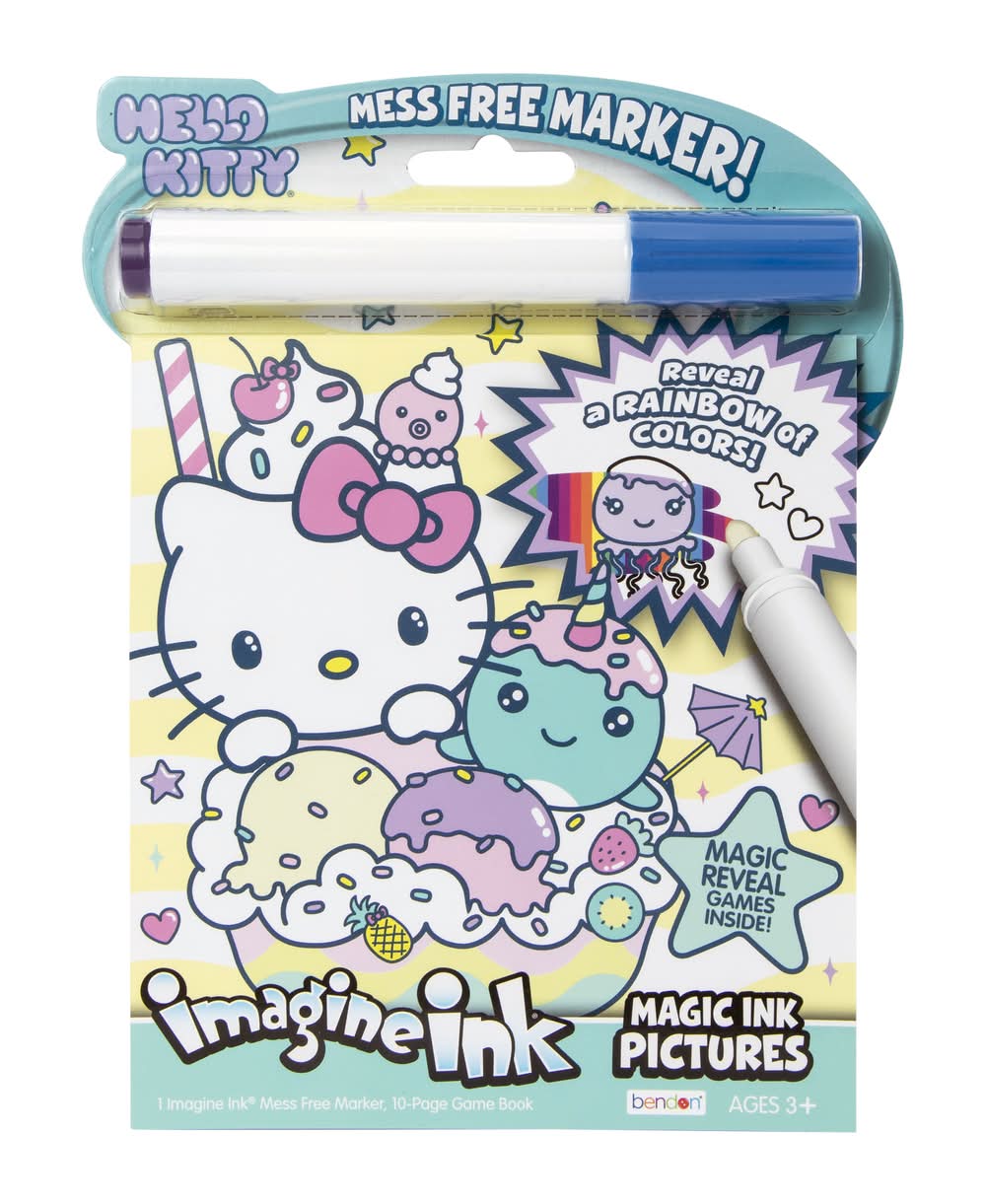 Imagine ink® Magic ink Pictures Mess-Free Coloring Book - Hello Kitty®