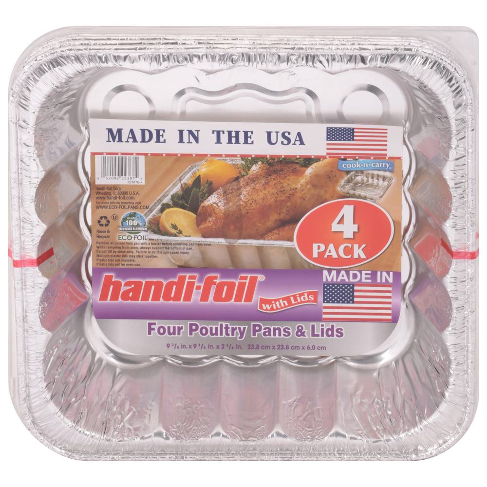 Handi-Foil Poultry Pans & Lids