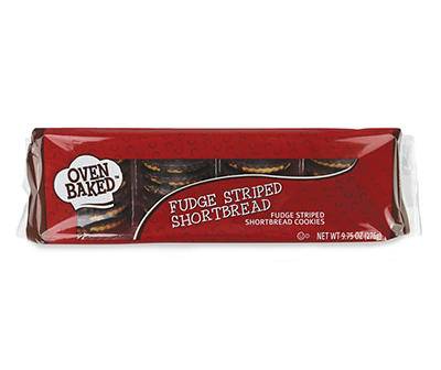 Oven Baked Fudge Striped Shortbread Cookies (9.75oz count)