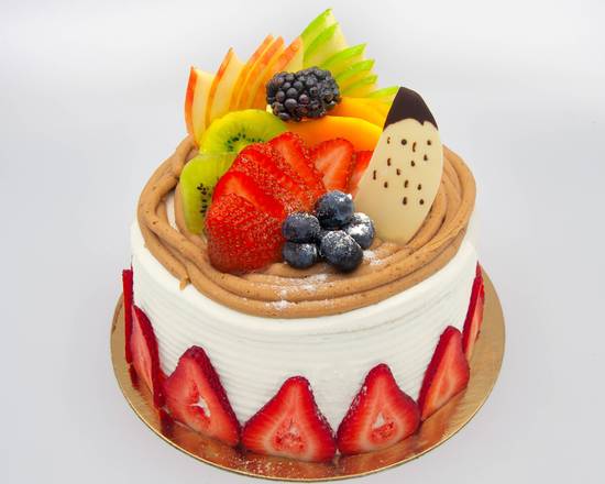 Fresh Chestnut Cake (新鲜栗子蛋糕)