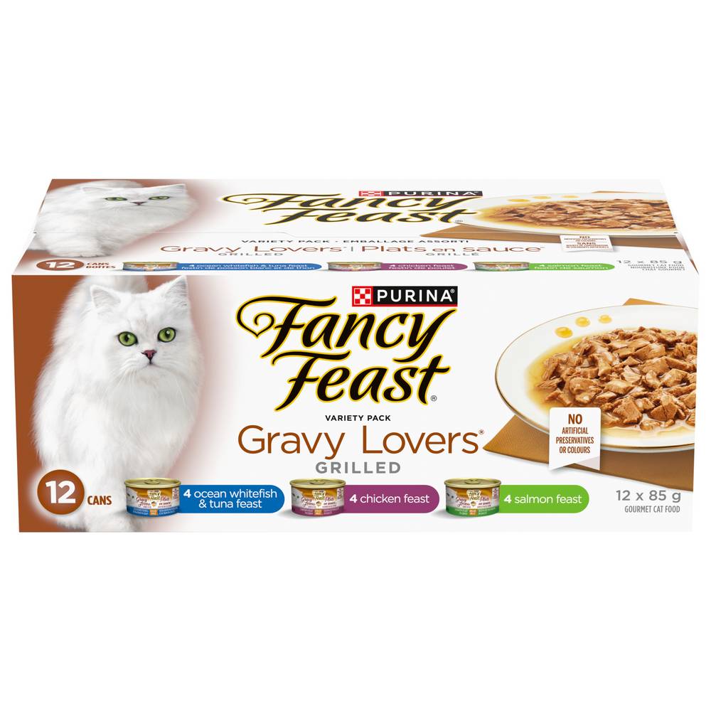 Fancy Feast Gravy Lovers Cat Food Variety pack