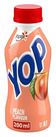 Yoplait Drinkable Yogurt, Peach (200 ml)