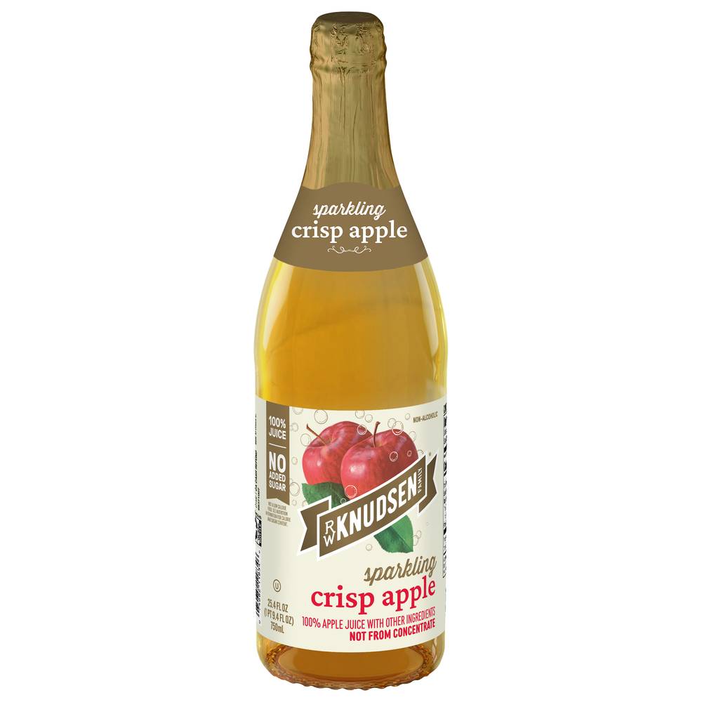 R.W. Knudsen Non Alcoholic Sparkling Crisp Apple Cider (25.4 fl oz)