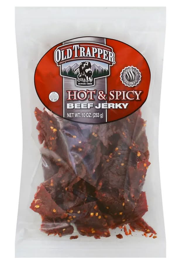 Old Trapper Hot and Spicy Beef Jerky