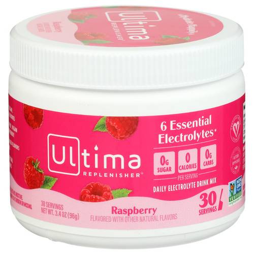 Ultima Replenisher Raspberry Electrolyte Drink Mix