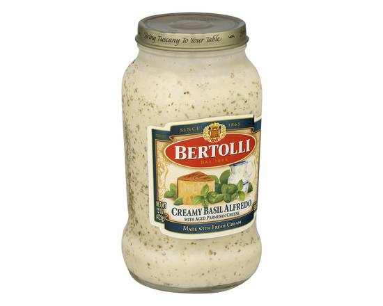 Bertolli · Creamy Basil Alfredo Sauce (15 oz)