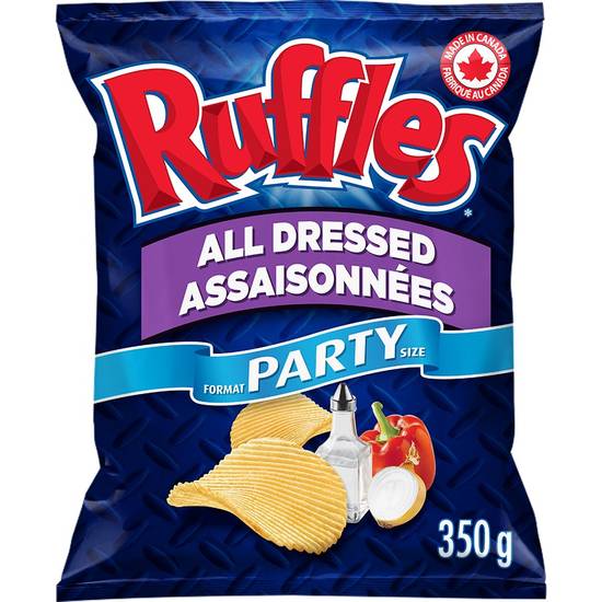 Ruffles All Dressed Potato Chips (380g)