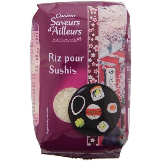 Casino Saveurs D'Ailleurs Riz Pour Sushis - Recette Japonaise - 500G