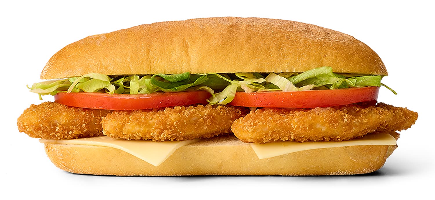 Custom Breaded Chicken Strip Hoagie