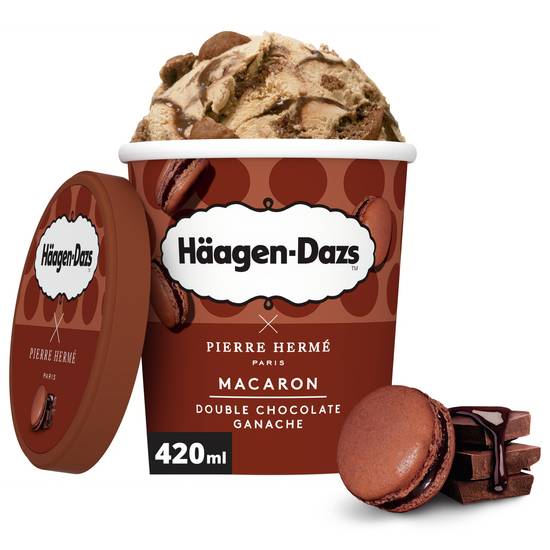 Häagen-Dazs - Pierre hermé Paris glace macaron double chocolat ganache