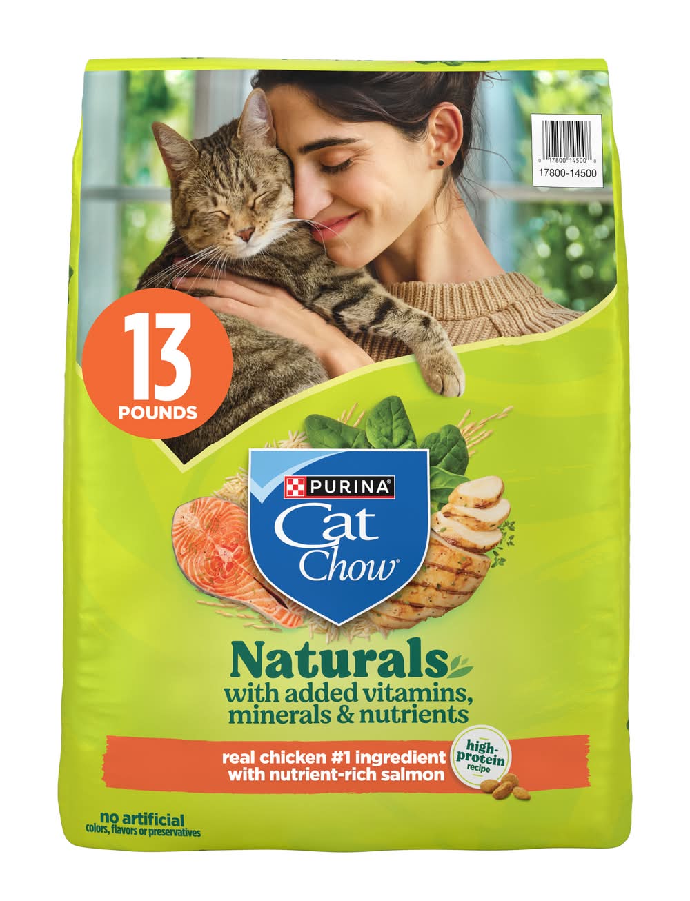 Purina Cat Chow Original Naturals Cat Food (13 lbs)
