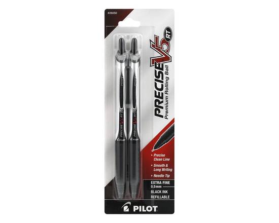 Pilot · Precise V5 Extra Fine 0.5mm Black Ink Pen (2 ballpens)