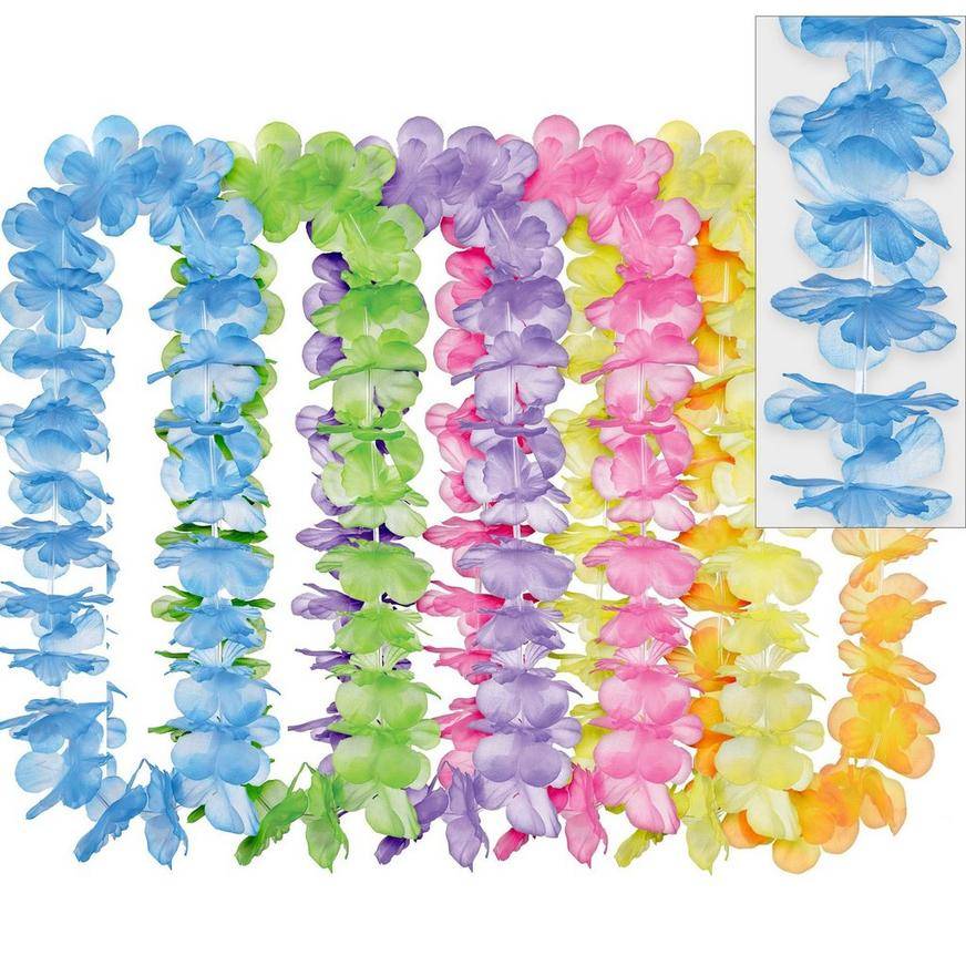 Party City Fabric Leis For Kids (multicolor)
