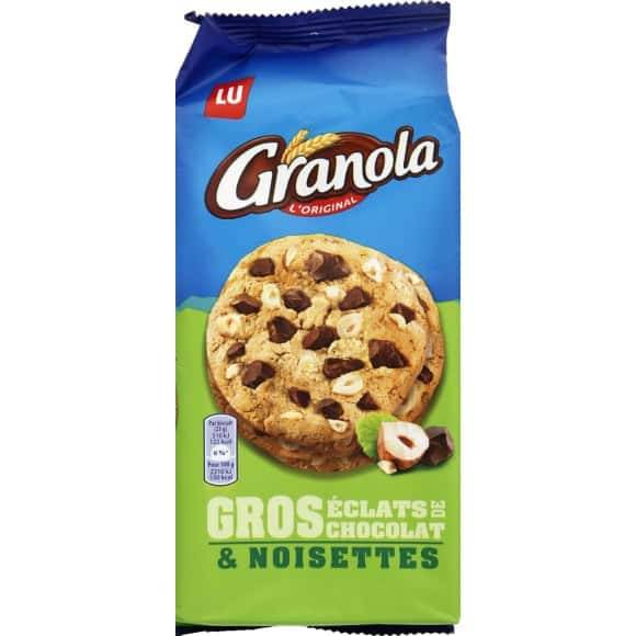 LU - Granola cookies aux gros éclats chocolat & noisettes (184g)