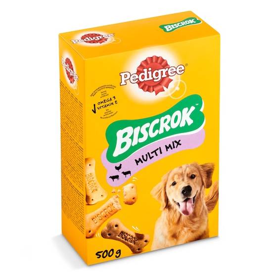 Snack para perros Pedigree Biscrok caja 500 g