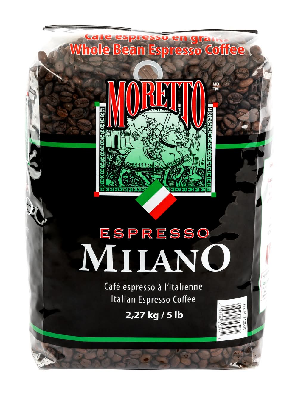 Moretto - Café Espresso Milano, 2,27 Kg / Moretto Espresso Milano Coffee, 2.27 Kg