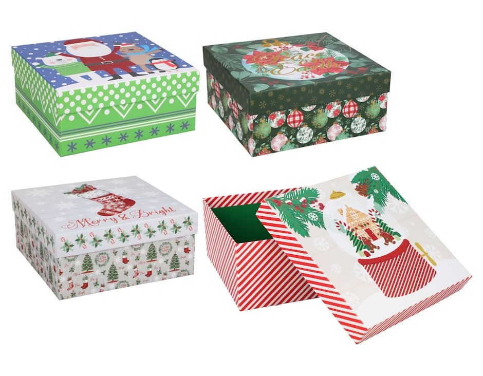 Square Christmas Gift Box