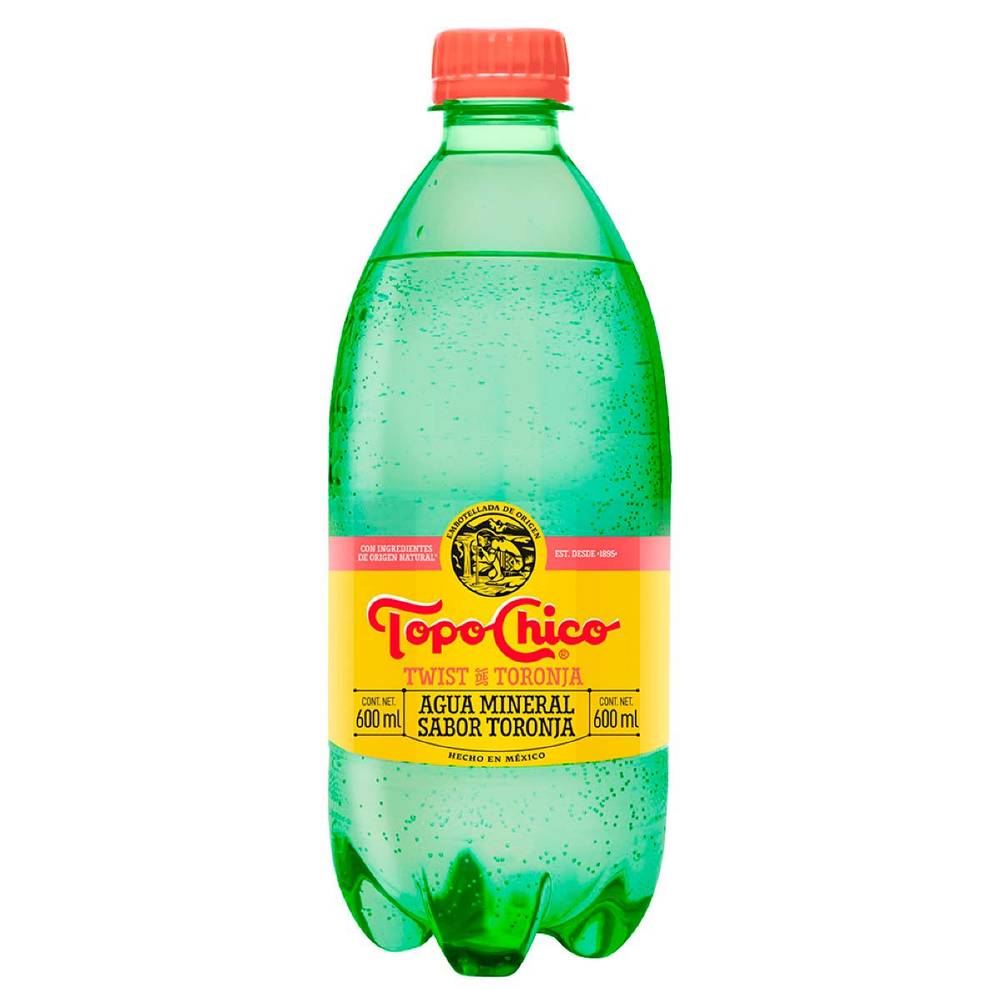 Topo Chico · Agua mineral, toronja (600 ml)
