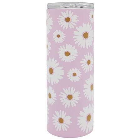 Festive Voice Floral Travel Tumbler