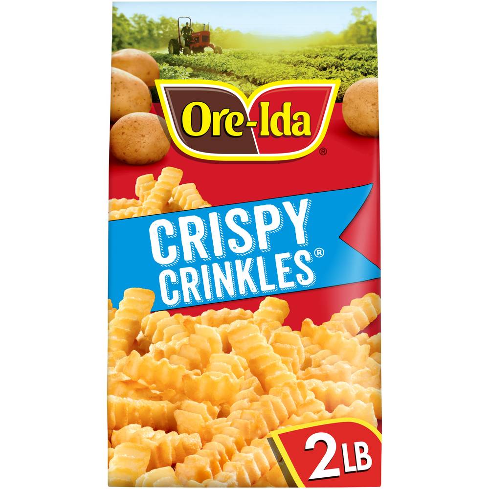 Ore-Ida Golden French Fries Fried Potatoes Crinkles (2 lbs)