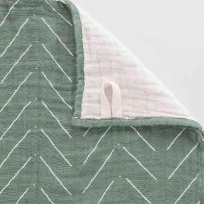 Itzy Ritzy Muslin Breastfeeding Boss Nursing Cover (sage)