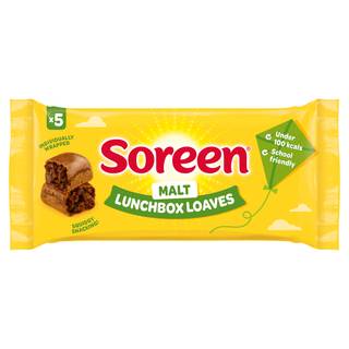 Soreen Malt Lunchbox Loaves Snack Bars 5x30g