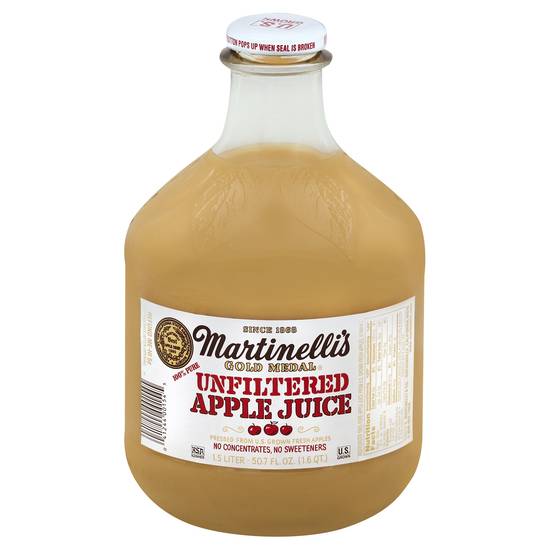 Martinelli's 100% Pure Unfiltered Apple Juice (50.7 fl oz)
