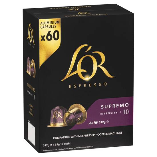 L'Or Espresso Supremo - 52 g, 10 capsules