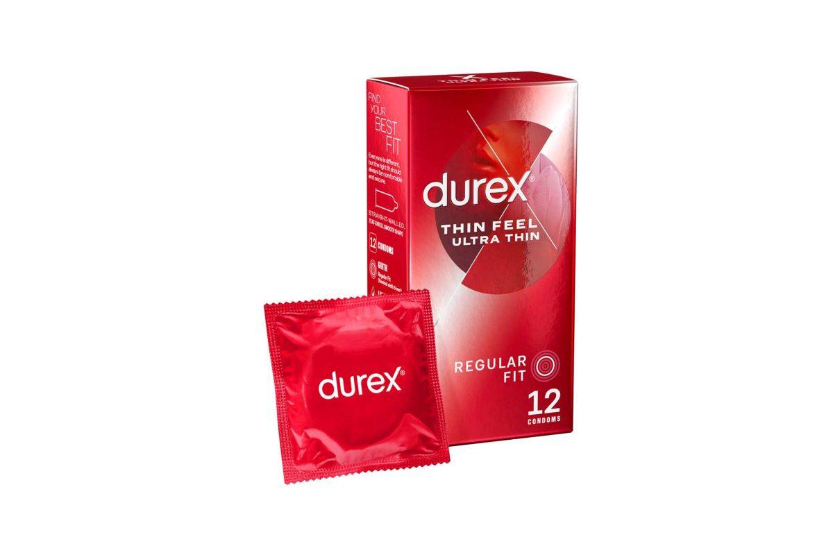 Durex Thin Feel Ultra Thin Condoms - 12 Pack