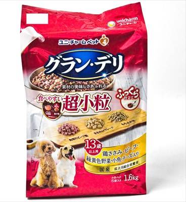 ユニ・チャーム　グラン・デリ　超小粒　１３歳以上用　犬用　１．６ｋｇ