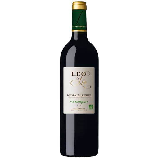 Léo By Léo - Vin rouge Bordeaux superieur bio (750ml)