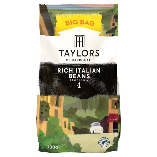 Taylors Of Harrogate Rich Italian Beans Roast Coffee (700g)