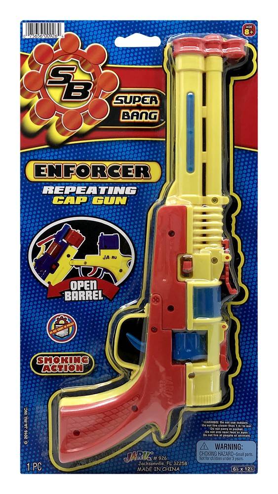 JA-RU Super Bang Enforcer Repeating Cap Gun (7.2 oz)